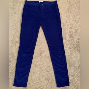 Navy blue Madewell corduroy pants! 31x32